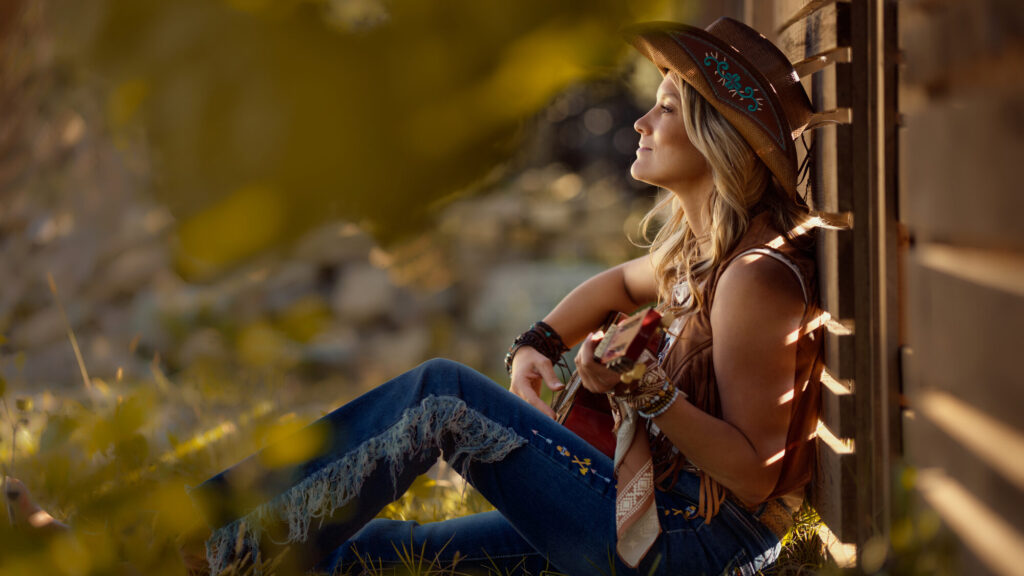 A música country é um dos gêneros mais ouvidos nos EUA.