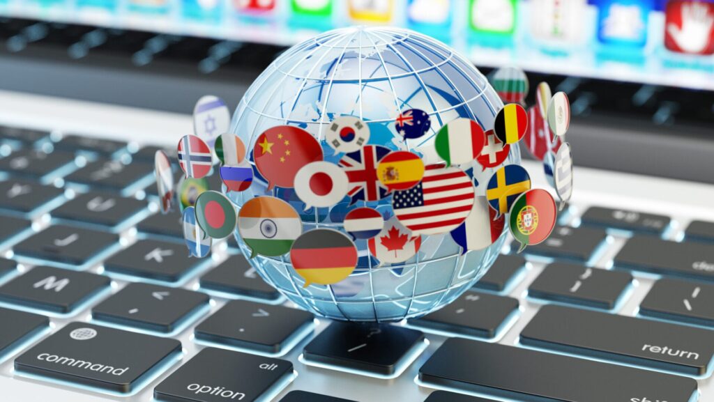 A compreensão de outros idiomas cria amizades internacionais e aproxima as culturas.