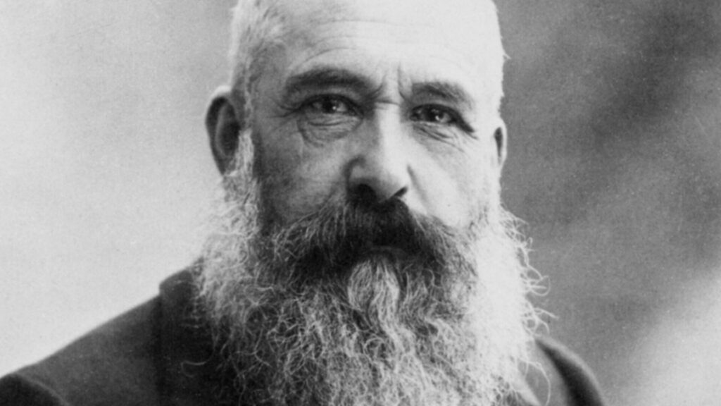 Claude Monet mudou a percepção da arte.
