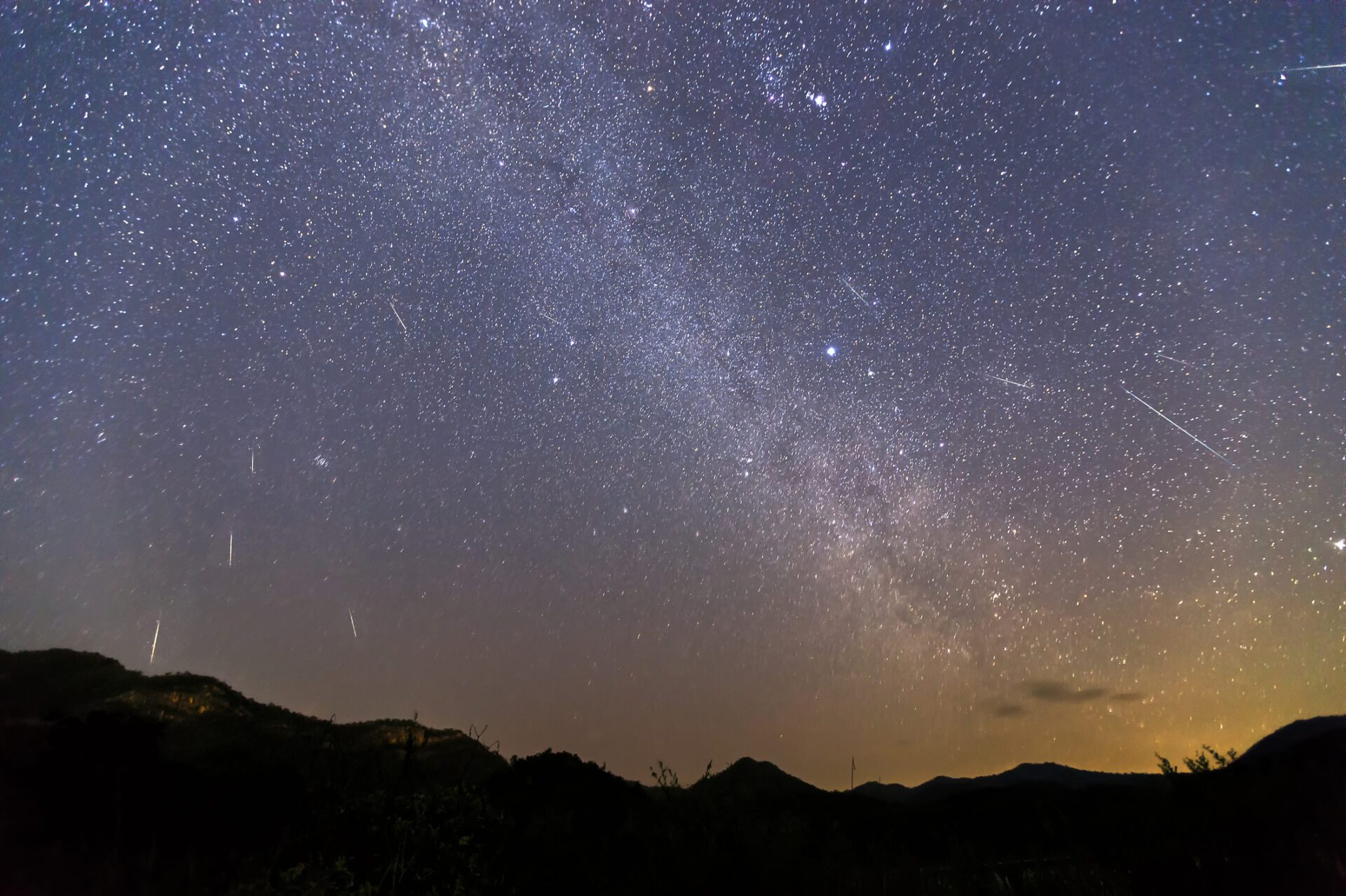 As Geminídeas são às vezes chamadas de "estrelas de inverno".