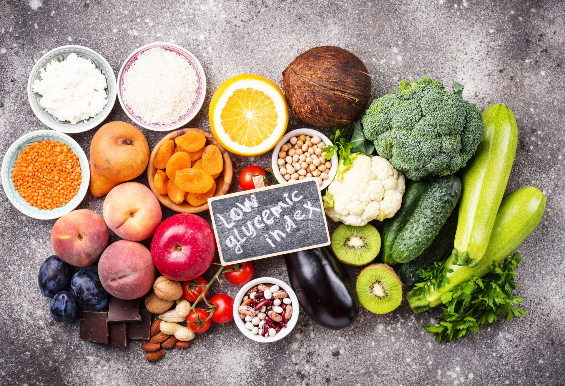 Se quiser perder peso, é importante consumir alimentos com baixo índice glicêmico.