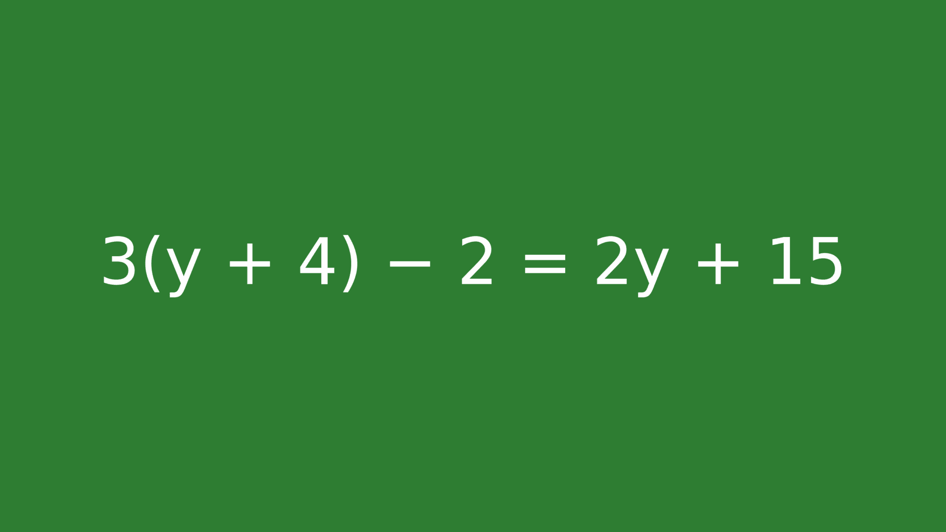 Calcule o exemplo.
