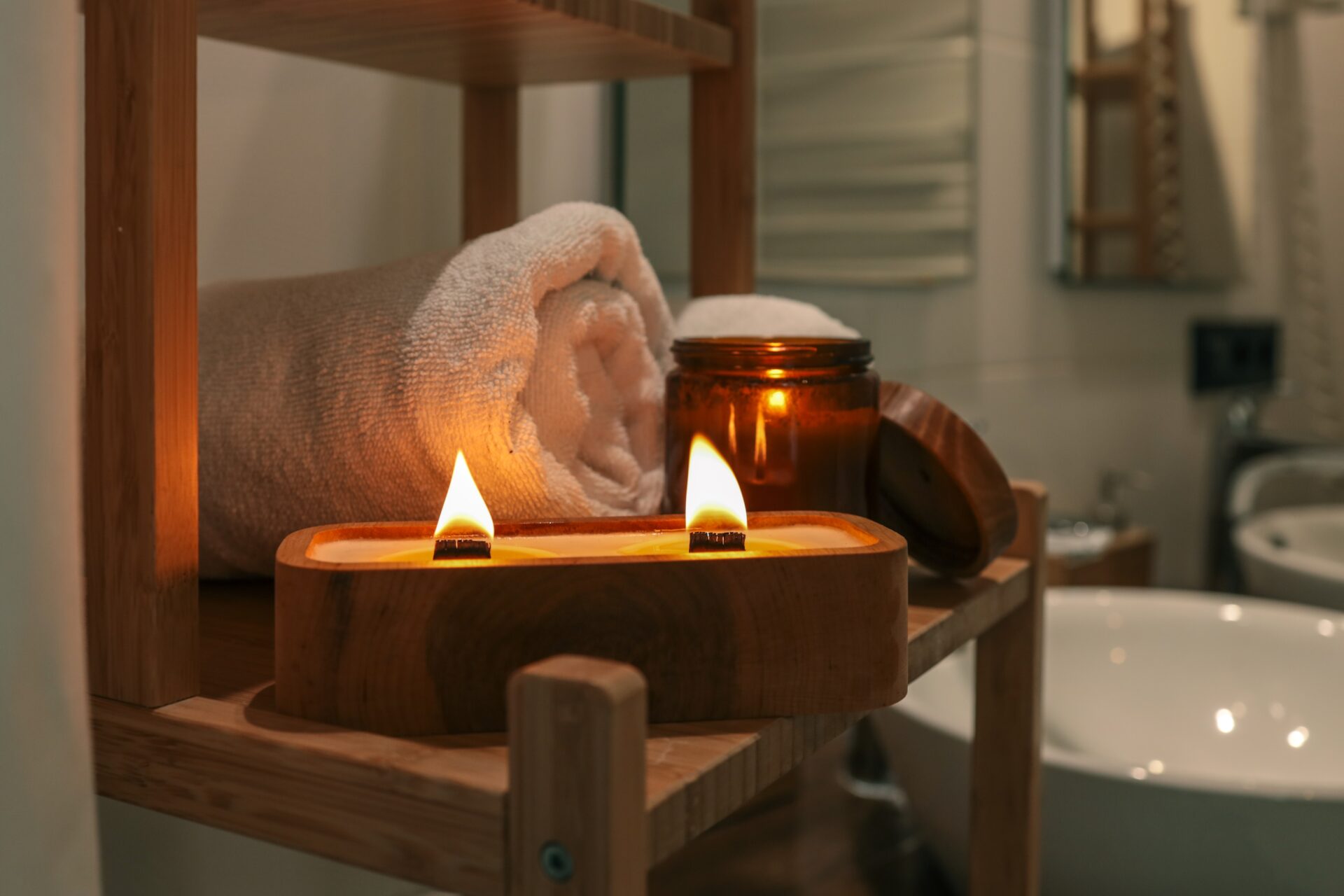 As velas podem liberar substâncias tóxicas.