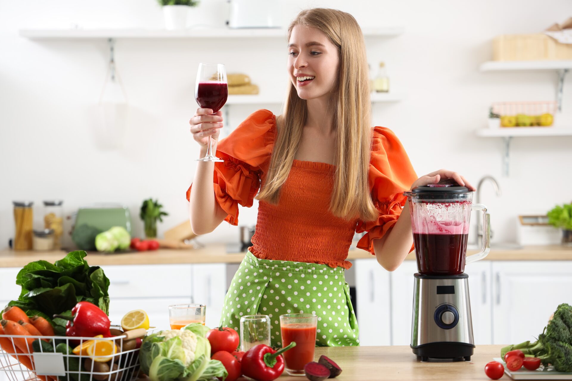 A dose diária recomendada de suco de beterraba é de 200 a 400 ml.